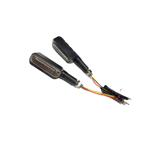 Semnalizare moto LED 12V cu functie de lumina de zi alba si semnalizare galbena Cod: FS-1212 3