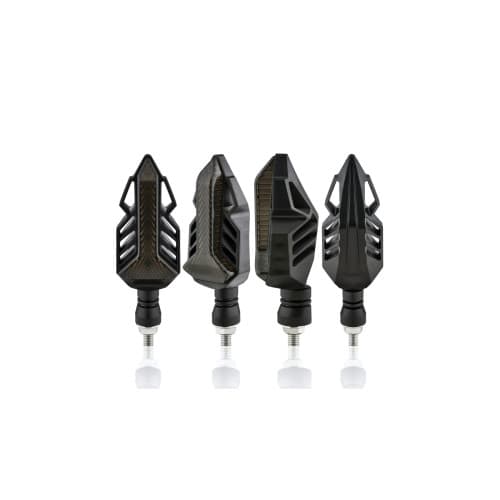 Semnalizare moto 12V cu  semnalizare LED  alba Cod: FS-1215 3