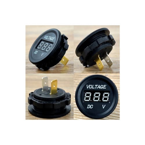 Voltmetru digital 6-30V Cod: 2014 12/24V 4