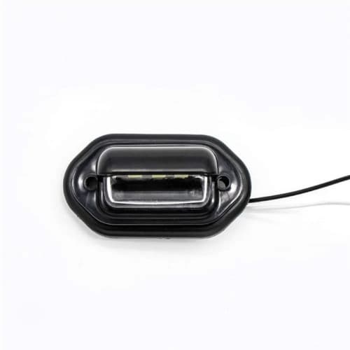 Set 2 lampi numar  carcasa neagra  lumina:alba / 12V-24V (Set 2 buc) Cod:2102501A/BK 4