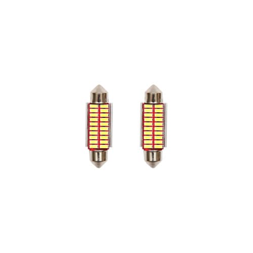 Set 2 becuri LED SMD SOFIT 39mm 12V 0,155A lumina rece  Cod: BK80035