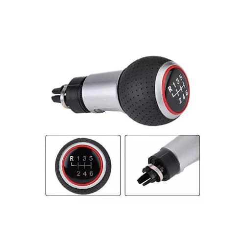 Maner schimbator compatibil Audi A4 2006-2016 cu 3 adaptoare pentru 5R / R5 / R6 viteze Cod: SC-108 3