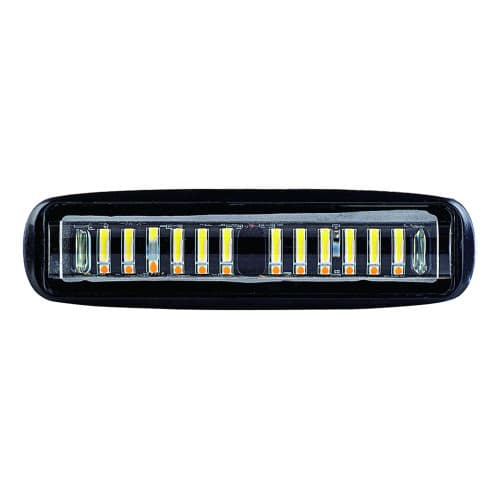 Proiector LED GD62424NLF 24W 30° 12-24V  lumina alba + portocalie si functie stroboscopica