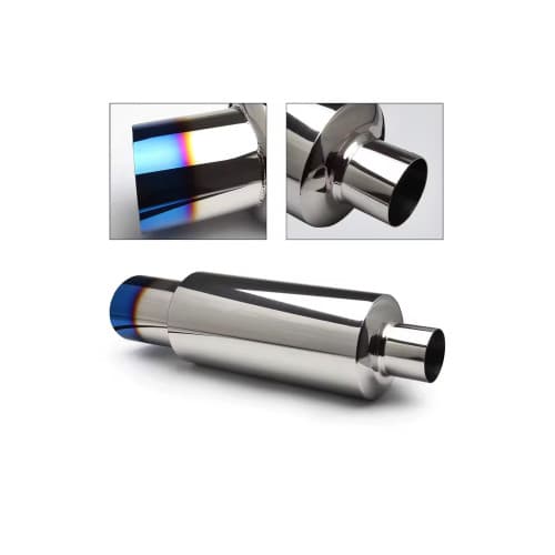 Toba sport inox Japan Style, diametru intrare 51mm, lungime 145mm Cod: 142150XB 2