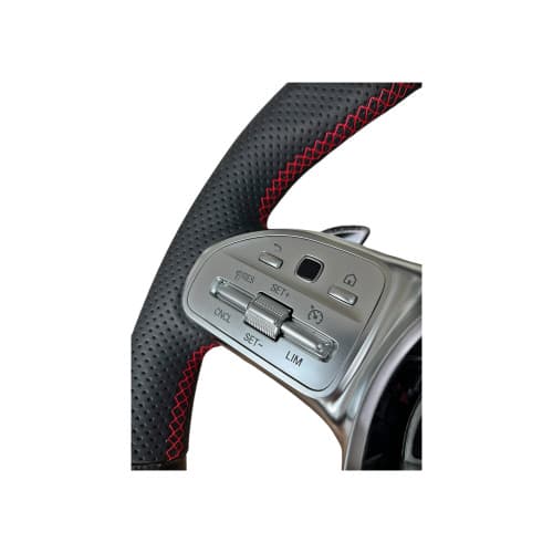 Volan sport piele si carbon  compatibil cu modelele Mercedes  2011-2021 Produs compatibil - nu este OEM Cod: OCH-08 3