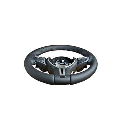 Volan sport piele  compatibil cu modelele BMW Seria 3 E46 Seria 5 E39 Seria 7 E38 X3 - E83 Z4 - E85/E86 Cod: OCH-11 2