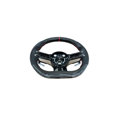 Volan sport piele si carbon compatibil cu modelele Mercedes  2011-2021  Produs compatibil - nu este OEM Cod: OCH-03 2