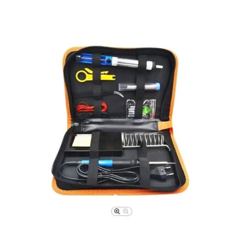 Set pistol de lipit reglabil 15 piese MIV