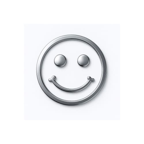 Abtibild auto fata zambitoare crom diametru 9.5 cm Cod: DZ-28