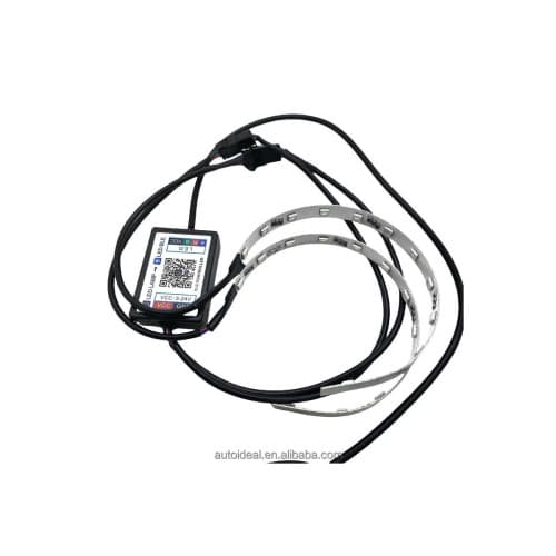 Led devil eyes LED RGB magic color pentru lupe far Control cu aplicatie pe telefon Voltaj 12V Cod: OSR-RGB-02APP 2