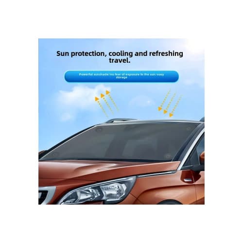 Parasolar retractabil folie geam neagra cu ventuze, Super Dark  Black  63x130cm Cod: KNG-94997 4