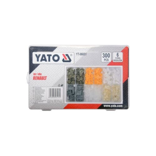 Set 300 clipsuri compatibile RENAULT  Cod: 06651 2