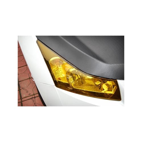 Folie protectie faruri/stopuri material TPH Galbena cu functie de regenerare  60x60cm  Cod: LM-TPH06 3