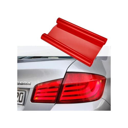 Rola folie protectie faruri/stopuri material TPH Rosie  PREMIUM cu functie de regenerare  0,6x10m  Cod: LM-TPH07 2