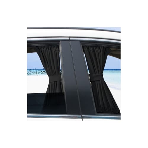 Set 2 perdele laterale auto  din panza  pe sina calitate PREMIUM  Lungime 60 cm Cod: FS-12