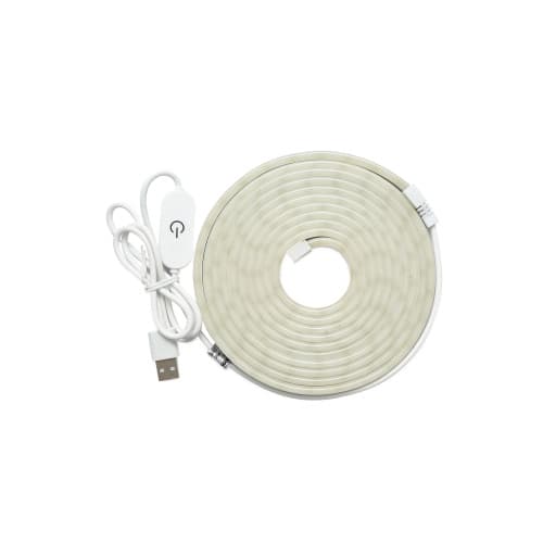 Banda LED 6500K, 5V, USB, 3m IP65 Breckner Germany Cod: BK79095 2