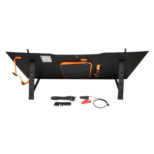 Panou solar 100W fotovoltaic monocristalin, pliabil tip valiza, cablu si conectori MC4 ,BK77550 3
