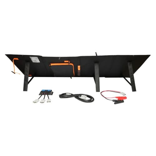 Panou solar 150W fotovoltaic monocristalin, pliabil tip valiza, cablu si conectori ,BK77551 3
