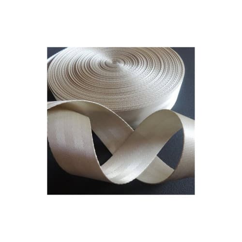 Banda centura siguranta auto poliester bej latime 46mm rola 100m Cod: FST-CENT3 2