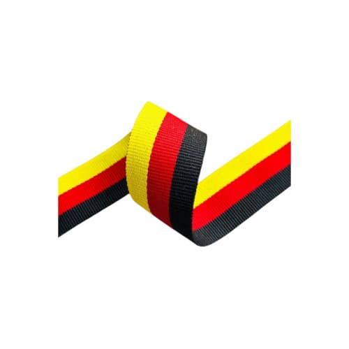 Banda centura siguranta auto poliester negru rosu galben latime 46mm rola 100m Cod: FST-CENT5