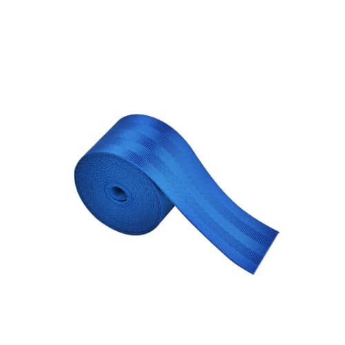 Banda centura siguranta auto poliester albastra latime 46mm rola 100m Cod: FST-CENT8 2