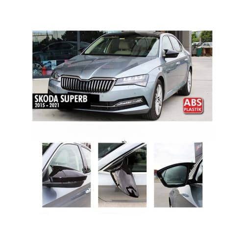 Capace oglinda tip BATMAN compatibile Skoda Superb  2015-2021 Cod: BAT10079 / C584-BAT2