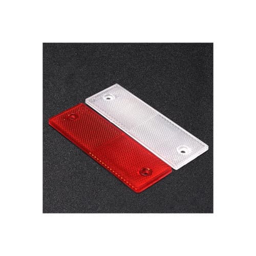 Dreptunghi reflectorizant rosu 5cm x 15cm Cod: HUJ001 4