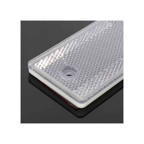 Dreptunghi reflectorizant alb 5cm x 15cm Cod: HUJ002 2