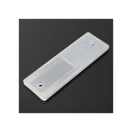 Dreptunghi reflectorizant alb 5cm x 15cm Cod: HUJ002 3