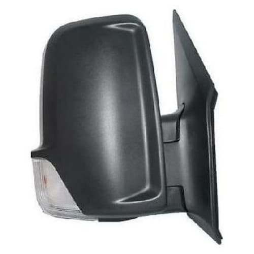 Capac stanga pentru oglinda compatibil Mercedes Sprinter II si VW Crafter 06.2006 -> NEGRU M.S.55 2