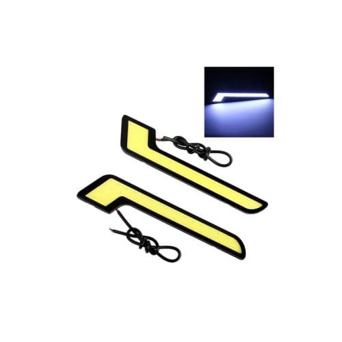 Lumini de zi LED DRL COB 12V lumina alba  Cod: L08