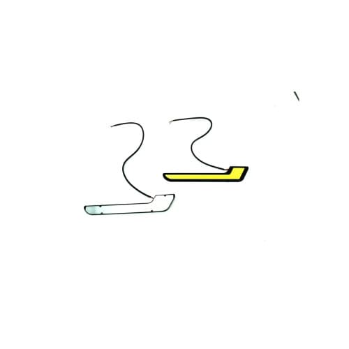 Lumini de zi LED DRL COB 12V lumina alba  Cod: L08 2