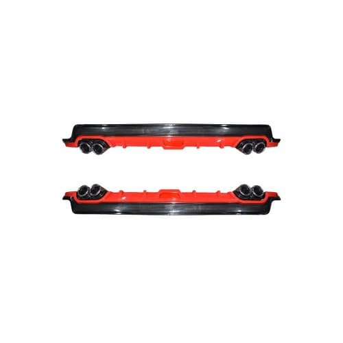 Ornament difuzor de bara universal Negru+Rosu 130cm   Cod: UNIV-063-1