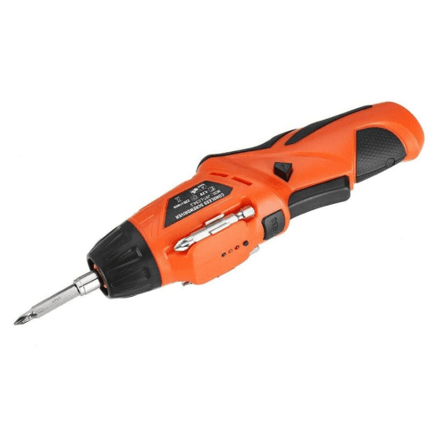 Masina de gaurit si insurubat electrica cu acumulator 4.2V 1300mAh cu 2 accesori Joustmax DISEU53 2
