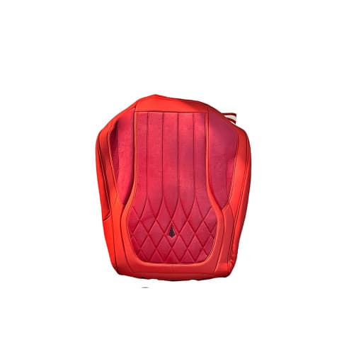 Huse scaune auto universale 9D premium imitatie piele si alcantara  rosu Cod: 1213-2 4