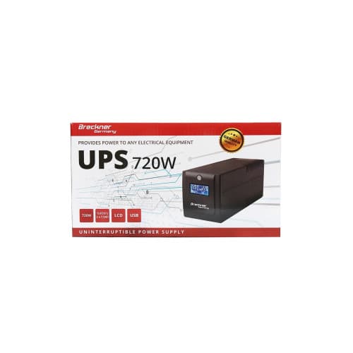 UPS 1000VA/720W cu baterii 2x7.5Ah si 4 prize shuko, LCD, USB   Cod: BK69766 4