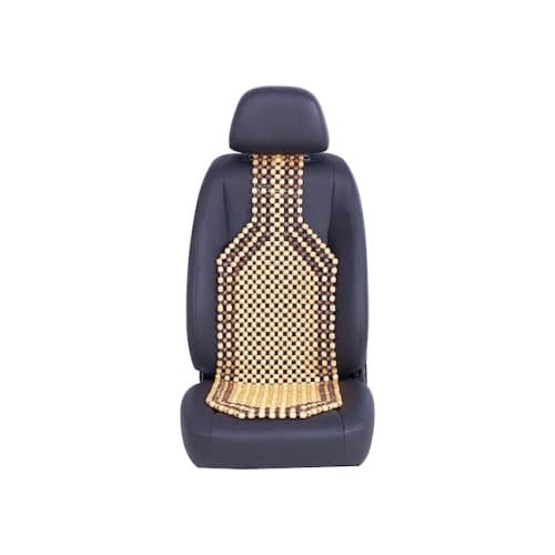 Husa scaun auto cu bile din lemn 127x38cm