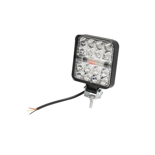 Lampa proiector combinata 26 LED-uri 9-80V 6500K 84x21x84mm IP67 Cod: BK69405 3