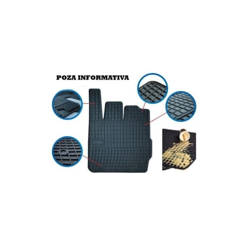 Covoare cauciuc compatibile Mercedes GLE Coupe C167 2019->  Cod: 411470 / P50 2