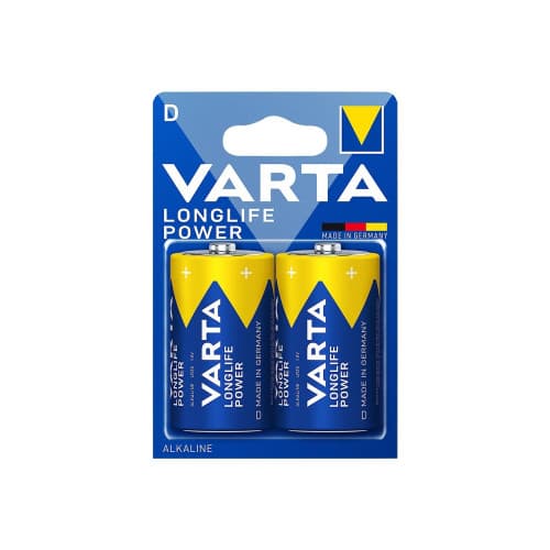 Set 2 baterii Varta LongLife Power LR20 1.5V alcaline Cod: 4920