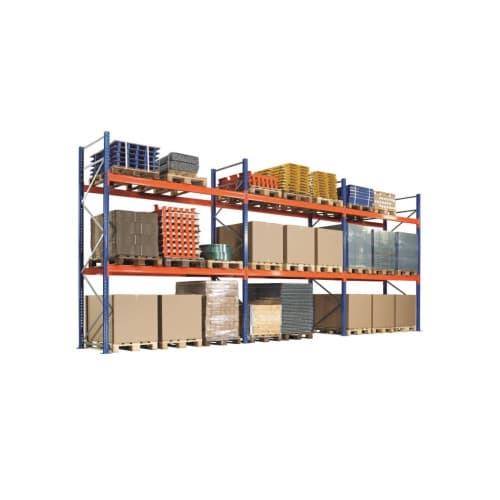 Raft metalic industrial 3 niveluri, 29.7m lungime, 99 paleti Cod: DISAY21 2