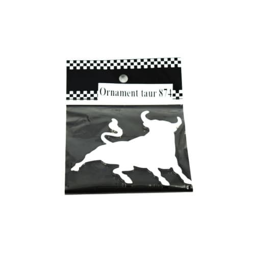 Ornament taur cromat 874 / 06973TAU