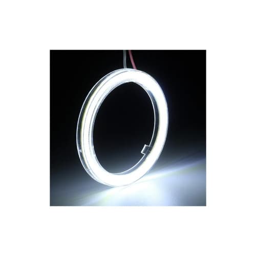 Inele angel eyes led cob 12v waterproof culoare alb diametru 110mm pentru faruri auto Cod: HH-YG110W 4