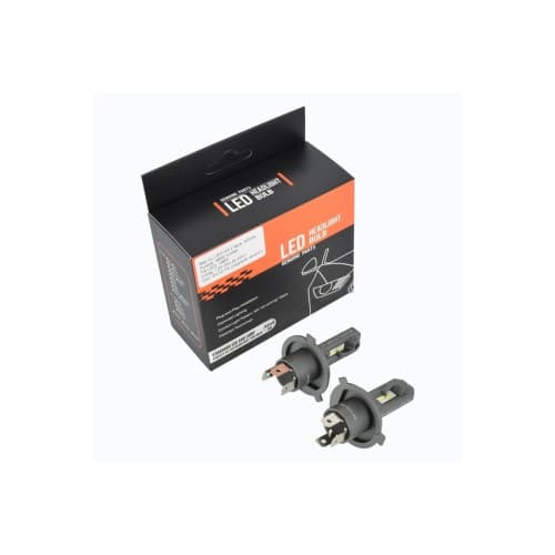 Set Bec H4 LED 2 faze 1860, 5000Lm, 6000k 12/24V  Cod: EV12 H4