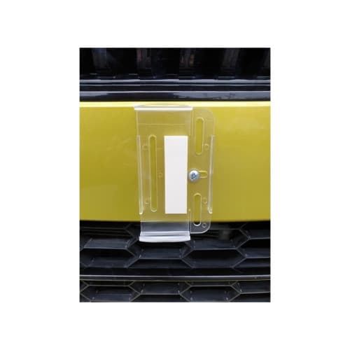 Set 4 suporti numar inmatriculare superslim transparent 2