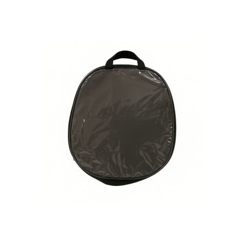 Geanta  ambalaj transparenta pentru huse auto, cu fermoar, reutilizabila, dimensiuni 56x52x15 cm