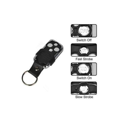 Sistem telecomanda si cablaj pentru proiectoare led cu relee si sigurante 12v Cod: HH-FL4K 2