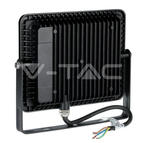 Proiector LED SMD 50W Cip SAMSUNG Slim Corp Negru 6400K 120LM/W COD: 761 2