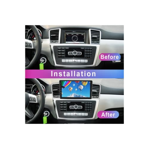 Rama Navigatie 9" cu cablaj si modul canbus  compatibila Mercedes GL-Class GL X166 2012-2015 Cod: NV3094/ GR4 2