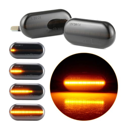 Lampi LED semnalizare dinamica compatibila Opel Vivaro  2001 -> COD:A118D